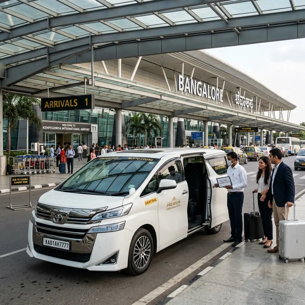 Bangalore airport to Coorg taxi