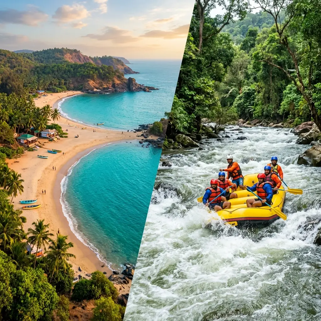 Mangalore → Gokarna → Dandeli tour
